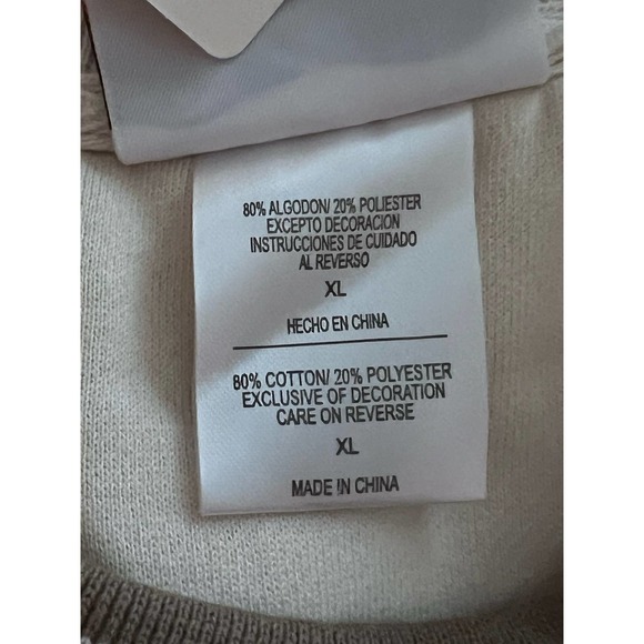 M&C Sport Men's Cream Sweatshirt This Grandpa's The Best At‎ Everything Size XL - Picture 3 of 5